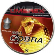 Léglövedék 4,5 Umarex Cobra hegyes/recés (500 db)