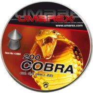 Léglövedék 5,5 Umarex Cobra hegyes/recés (200 db)