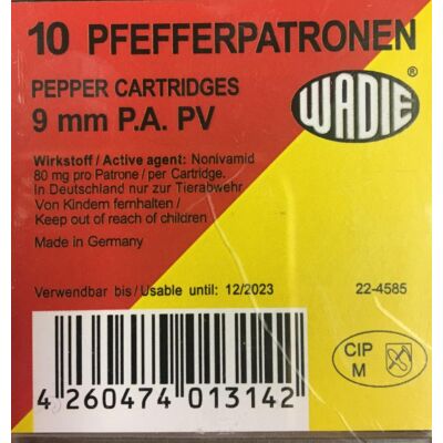 Wadie pepper PA.PV (paprikás, szekrénytáras fegyverbe)