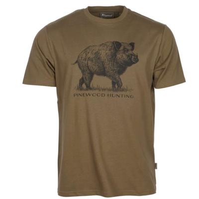 Pinewood Wildboar póló zöld (5508)