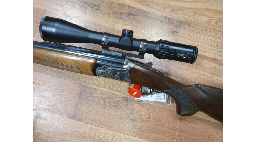 Kettner Luger vegyescsövű 222Rem - 20/76 - Használt golyós fegyverek